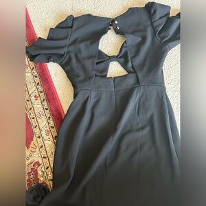 ASOS black mini dress